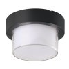 Oprawa V-TAC 12W LED IP65 czarny okrągły VT-828 3000K 900lm